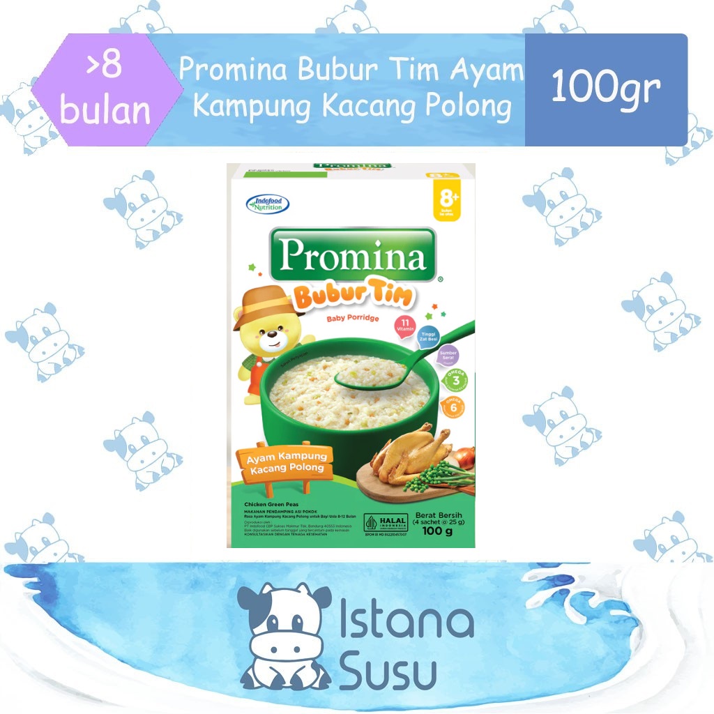 Promina Bubur Tim Bayi Usia 8+ Bulan 100g