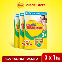 [Paket isi 3] Nestlé Dancow 3+ Rasa Vanila 3-5 Tahun Bundle 1kg
