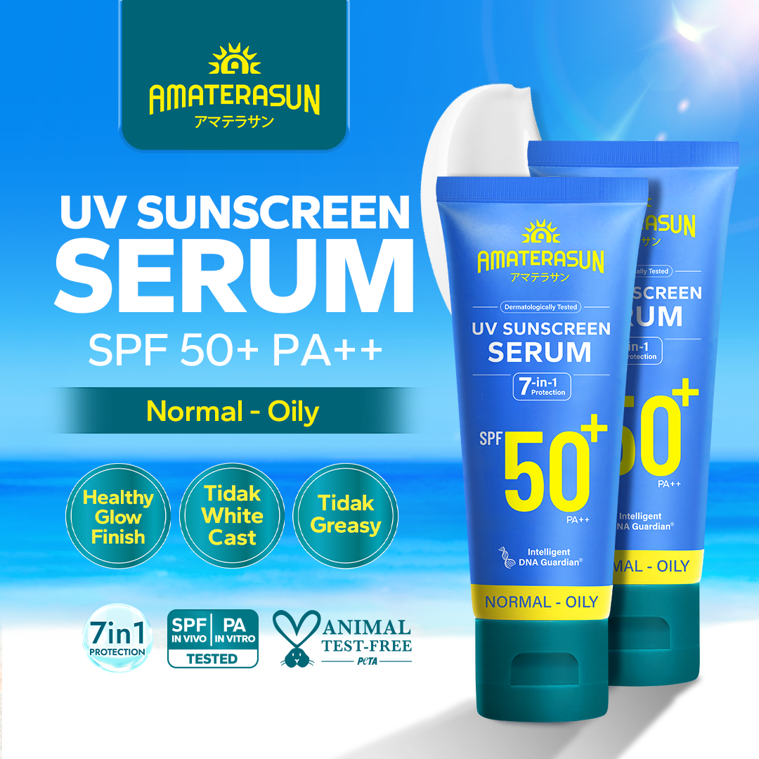 AMATERASUN [REAL SPF Certified] [2 PCS] UV Sunscreen Serum SPF 50+ PA++
