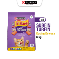 FRISKIES Adult Surfin Turfin Makanan Kering Kucing Dewasa 6kg