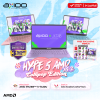 AXIOO HYPE 5 AMD X5-2 LOLLIPOP Edition | Ryzen 5 7430U RAM 8GB SSD 256GB FHD IPS Windows 11