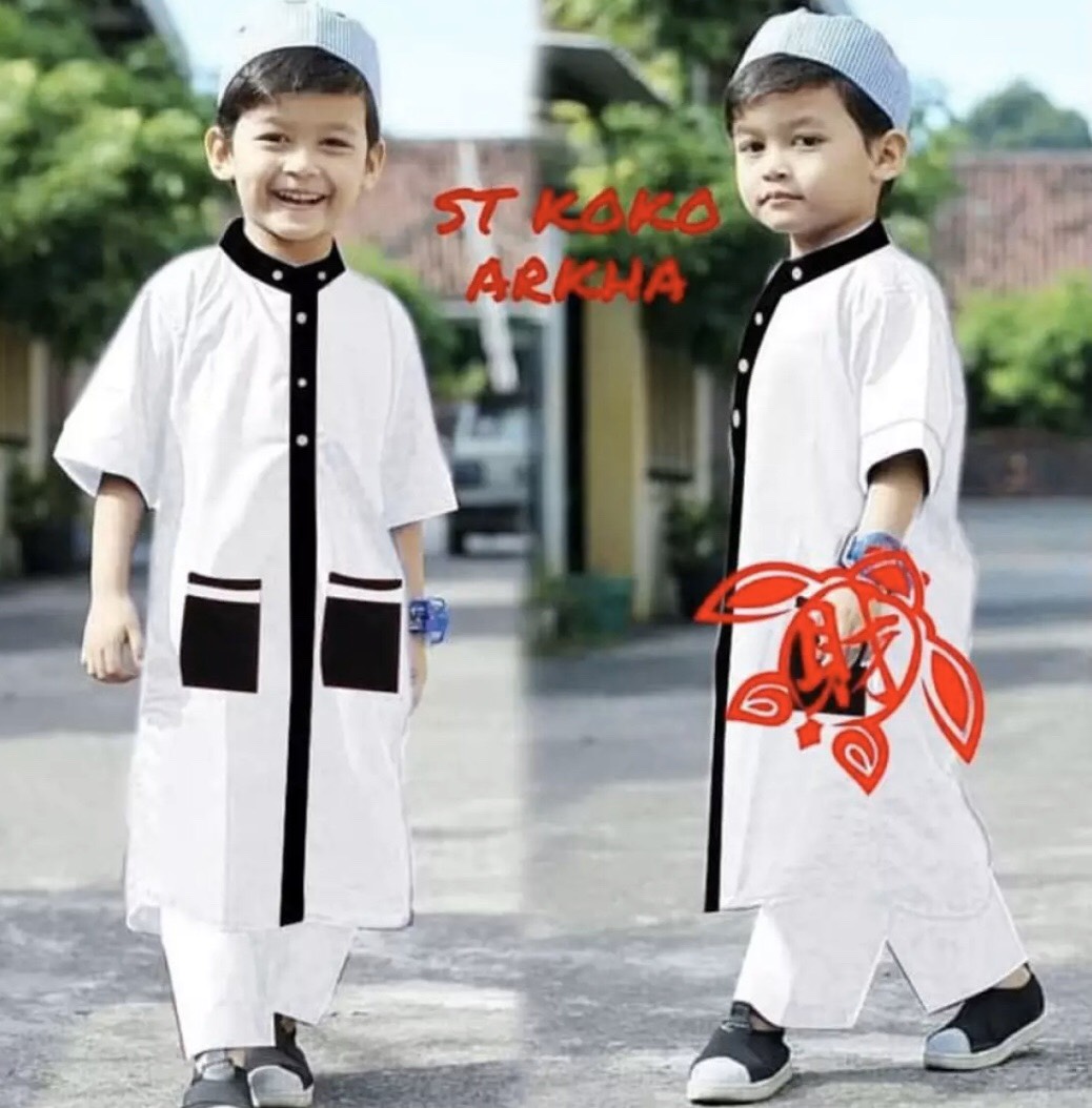 Koko Set Anak Arkha // Setelan Baju Muslim Koko Anak Laki Laki // Baju Anak // Gamis Lokal Murah // Gamis anak Terlaris koko set anak arkha // setelan baju muslim koko anak laki laki // baju anak // gamis lokal // gamis anak terlaris
