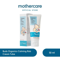 Buds Organics Calming Rub Cream 30 ml & 50 ml - Krim Penenang Kulit Bayi