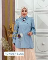 MDLY Baju kemeja Wanita Muslim/Atasan Kekinian Wanita/Yomna Shirt Vol.2 by MDLY