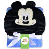 Selimut Bayi Topi Boneka 3D karakter Baby Blanket Bahan Fleece newborn