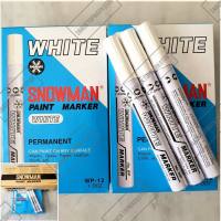 MURAH!! SPIDOL SNOWMAN PERMANEN AG/G 12 ISI 12 PCS
