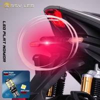 ARSYLED Lampu LED Plat Nomor Motor Beat Vario Nmax Aerox Matic Strobo Blitz Pesawat