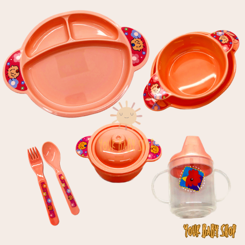YBS 12in1 Feeding Set Baby Gift Set Paket Peralatan Makan Mpasi Bayi Newborn Baru Lahir