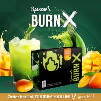 Spencers Promo 3 Sachet Burn X dan Supergreen Matcha Minuman Diet / Efektif Bakar Lemak Solusi Langsing