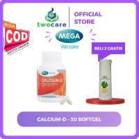 Mega We Care Calcium D 30 Kapsul Vitamin D Suplemen Kesehatan Tulang