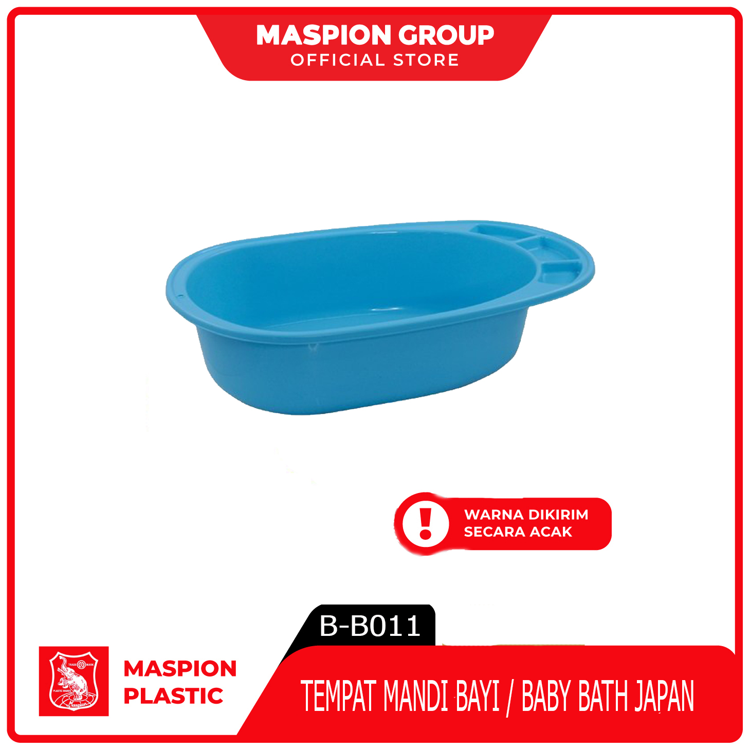 Maspion Bak Mandi Bayi Plastik Baby Bath Japan