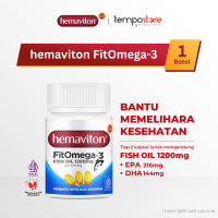 hemaviton FitOmega-3 Soft Capsule Kemasan Botol [06.2028]