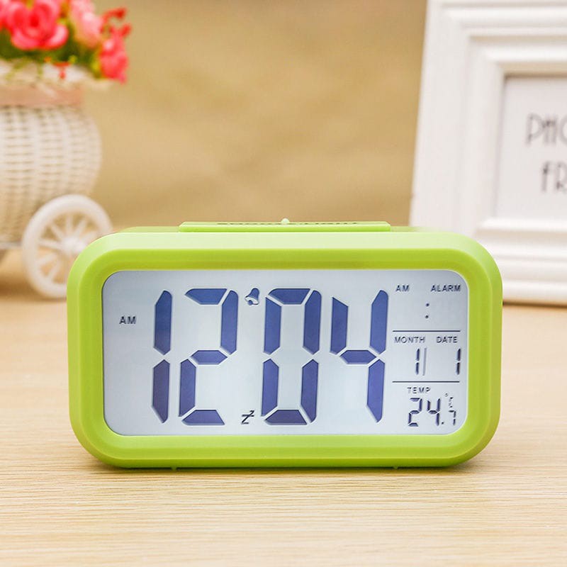 JAM WEKER DIGITAL/JAM BLUETHOOTH/DIGITAL SMART ALARM CLOCK/JAM MEJA/SUHU DIGITAL