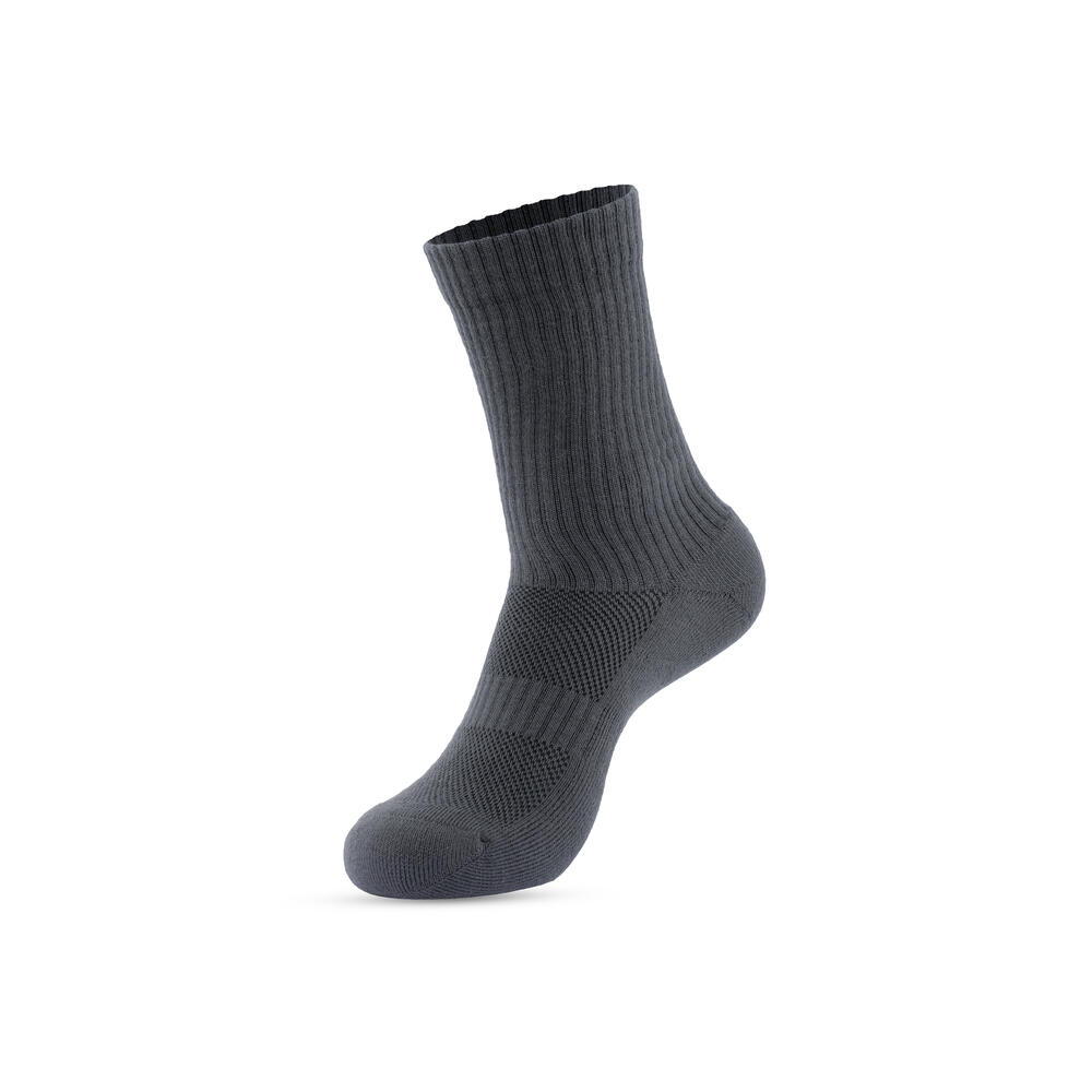 910011100 EVREDAIT MID CUT SOCK - GRY