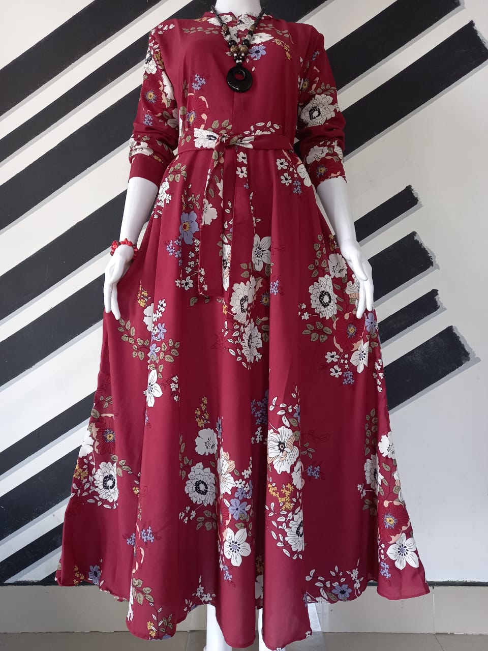 Gamis Monalisa Aishwa Klok 4 Meter gamis monalisa aishwa klok 4 meter