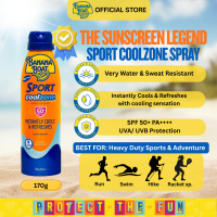 Banana Boat Sunscreen Ultramist Sport Coolzone Spray SPF50+ PA++++ 170gr