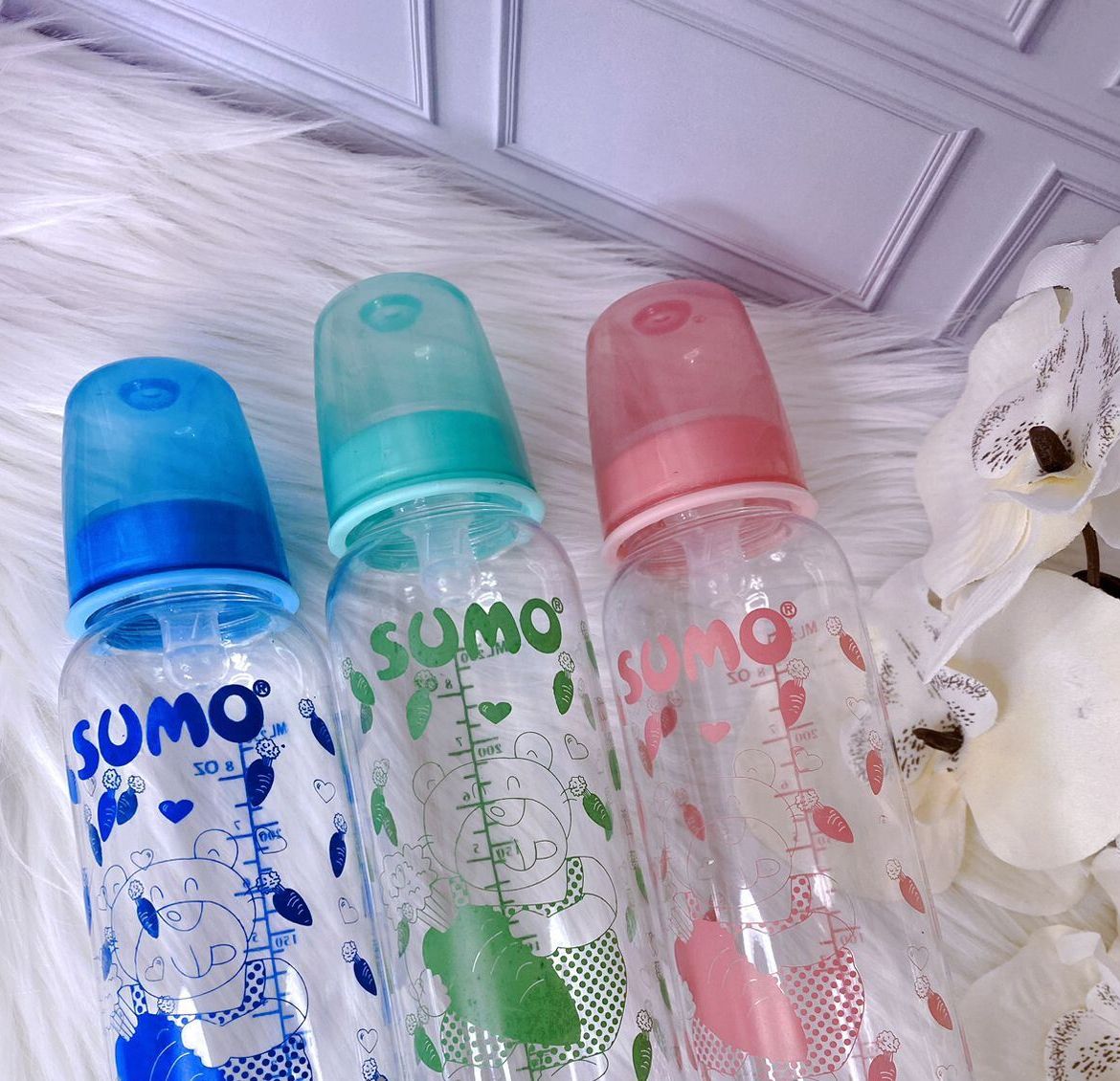 Sumo Botol Susu PC NON BPA FREE Botol Bening