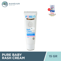 Pure Baby Rash Cream 15 Gram - Krim Pereda Gatal Ruam Popok