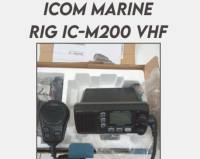 RIG Icom Marine IC M200 IC-M200 VHF Radio Komunikasi HT Icom Mobil Single Band Made In Japan
