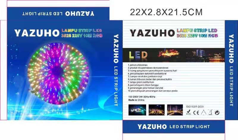 Lampu Led Strip 5M Remote RGB Warna Warni Kelap Kelip