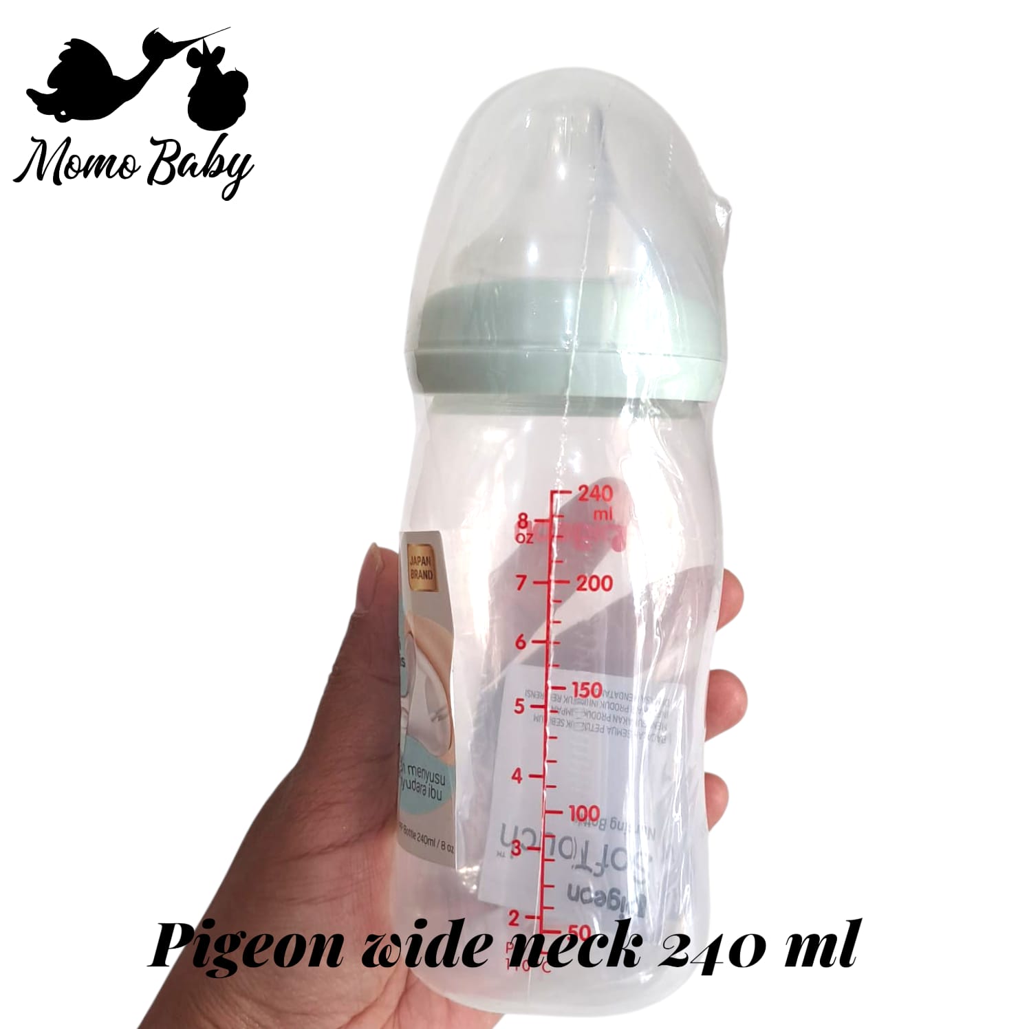 Pigeon Botol Susu leher lebar 160ml / 240ml BPA/BPS Free