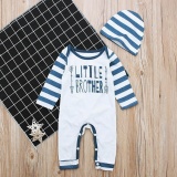 2 Pcs Bayi Bayi Anak-anak Letter Arrow Cetak Romper Jumpsuit + Hat Pakaian Pakaian-Intl Januari 2019 - 5 2 Pcs Bayi Bayi Anak-anak Letter Arrow Cetak Romper Jumpsuit + Hat Pakaian Pakaian-Intl - 5