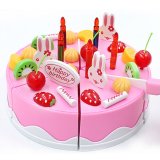 ... 75 Pcs/set Plastik Dapur Kue Ulang Tahun Mainan Pendidikan Awal untuk Anak-Internasional