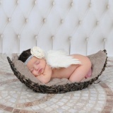Bayi Gadis Sayap Malaikat Wing Set Bulu Baru Lahir Fotografi Alat Peraga-Internasional Januari 2019 - 3 Bayi Gadis Sayap Malaikat Wing Set Bulu Baru Lahir Fotografi Alat Peraga-Internasional - 3