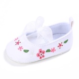 Ikatan Simpul Bayi Perempuan Baru Lahir Sepatu Sol Lembut Anti-Slip Prewalker (Putih)-INTL (Putih 0-6 Bulan) Januari 2019 - 3 Ikatan Simpul Bayi Perempuan Baru Lahir Sepatu Sol Lembut Anti-Slip Prewalker (Putih)-INTL (Putih 0-6 Bulan) - 3