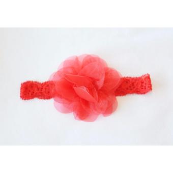 Hannah Kids Bandana Bayi / Anak Headband - Merah