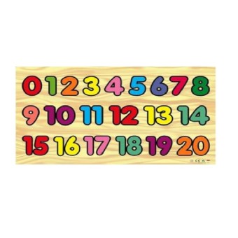 Mainan Edukatif / Edukasi Anak - Balok Kayu Puzzle Sticker