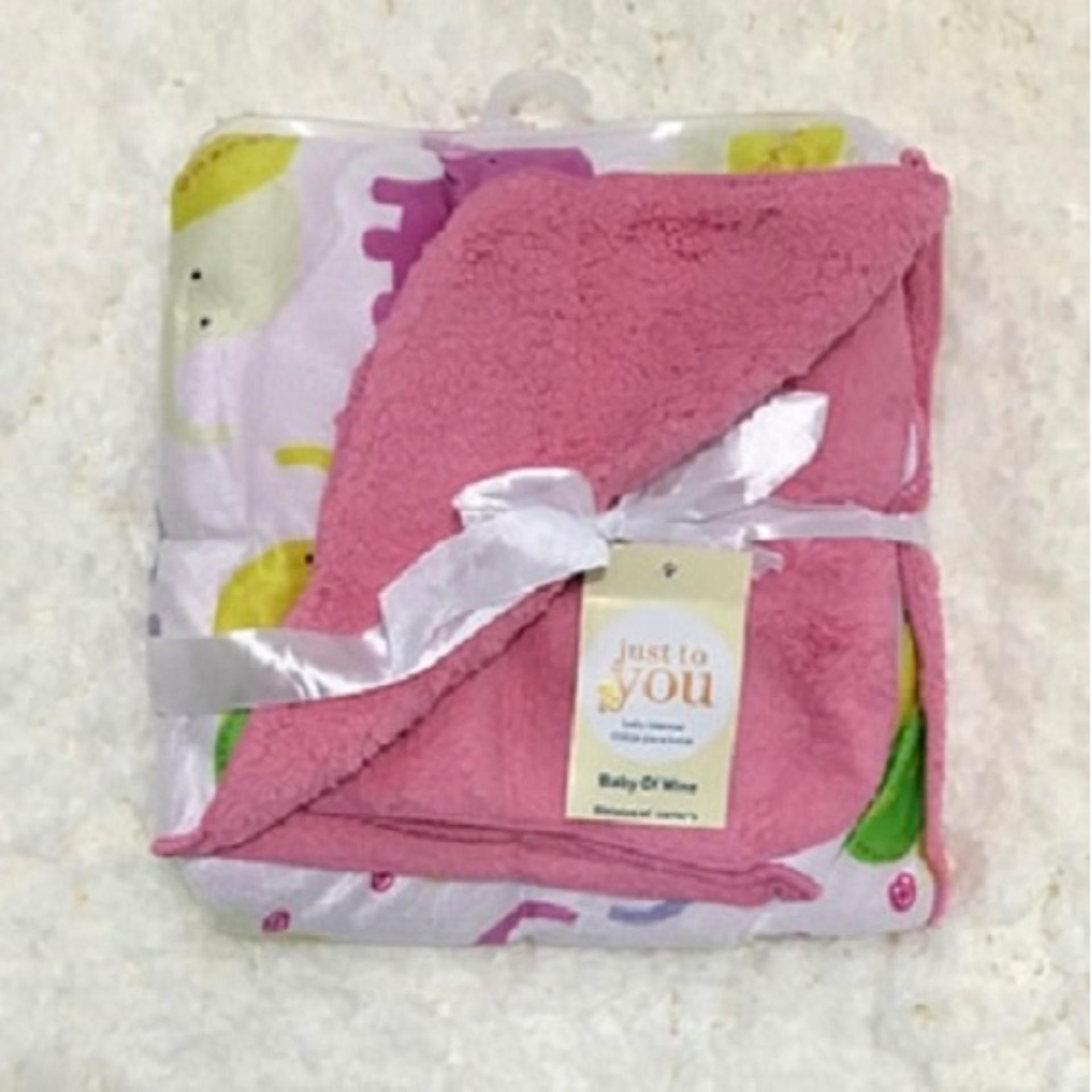 ... Pencari Harga MomBaby Selimut Double Fleece 0026 Pink lowest price Hanya Rp40 115