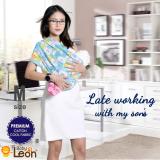 PREMIUM GEOS Gendongan Kaos Baby Leon/Selendang Katun/Slendang Bayi Motif .