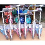 Skuter otoped dual pedal injakan besi Skuter otoped dual pedal injakan besi