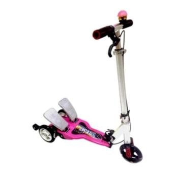 Skuter otoped dual pedal injakan besi Skuter otoped dual pedal injakan besi