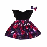 ... Balita Anak Bayi Perempuan Sister Pencocokan Bunga Jumpsuit Baju Gaun Pakaian Set-Internasional - 3 ...