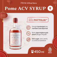 Pome Apple Cider Vinegar Syrup (ACV Syrup) - Sirup Cuka Apel bebas gula