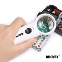 Jakemy Kaca Pembesar JM-Z19 Optical Magnifier 8X White