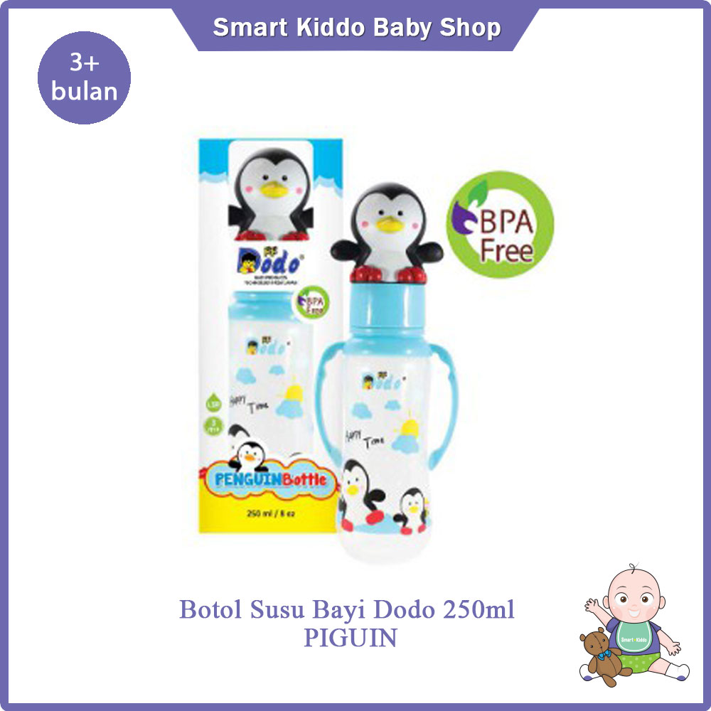 Botol Susu Bayi Dodo Karakter 250ml