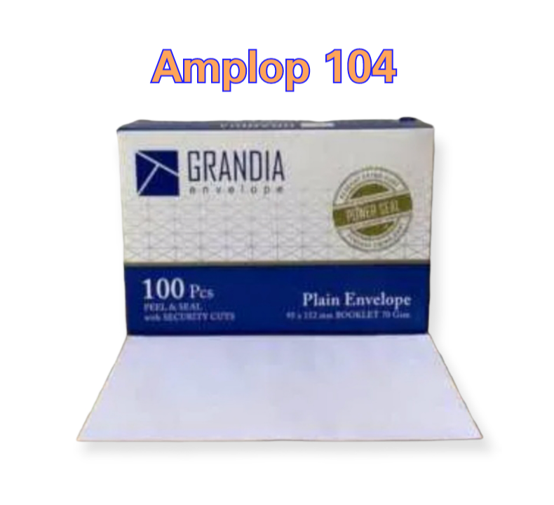 AMPLOP PUTIH ISI 100PCS TERMURAH/AMPLOP 104.152X90MM