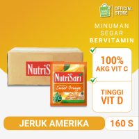 NutriSari American Sweet Orange 160 sachet - Minuman Buah Vitamin C & Vitamin D