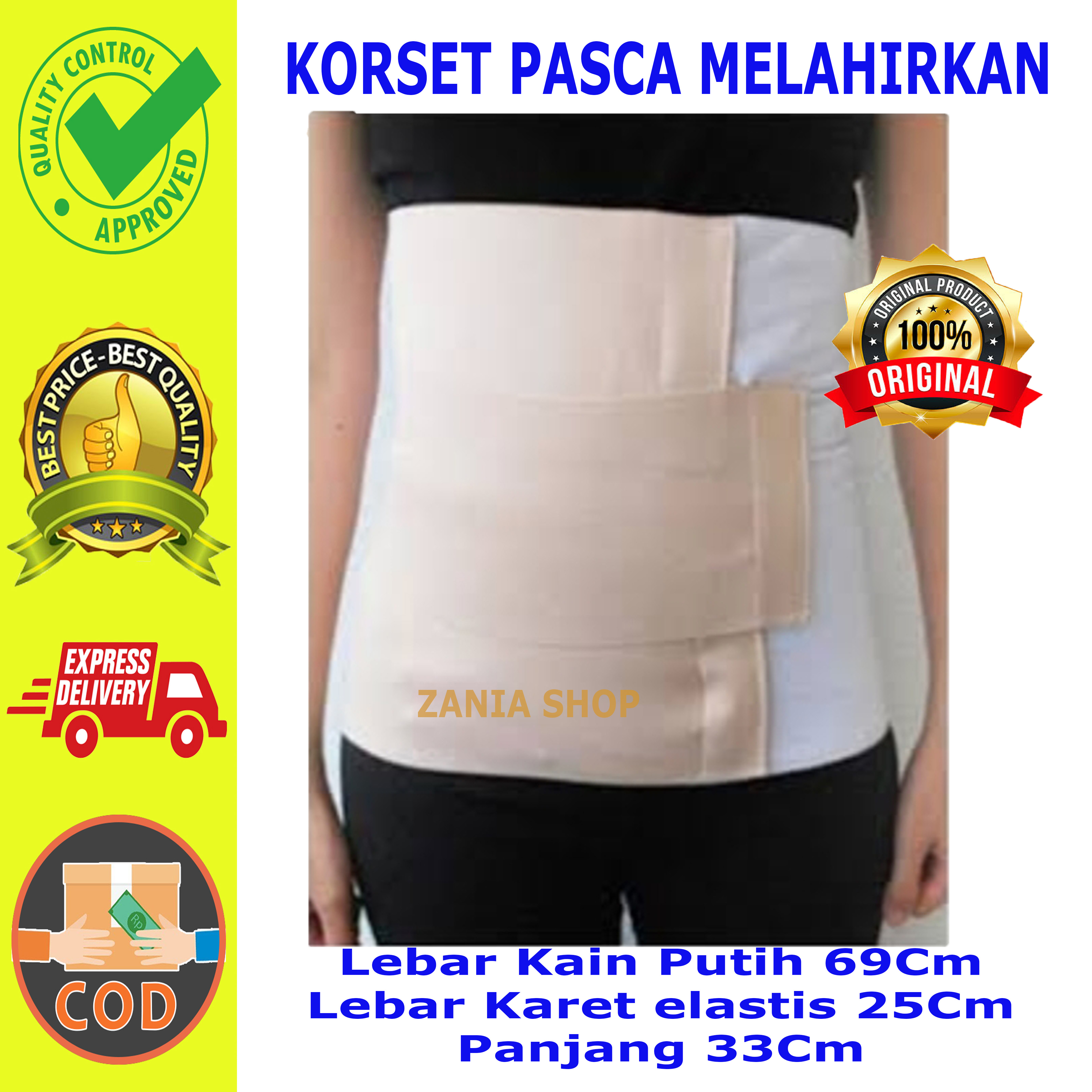 Korset Pelangsing dan Pasca Melahirkan Rachel Perekat 3 Band - Gurita Ibu Setelah Melahirkan