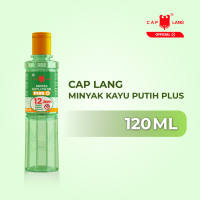 Minyak Kayu Putih Plus Cap Lang 120 ML - Redakan Sakit Perut Kembung Mual dan Gatal Gigitan Serangga