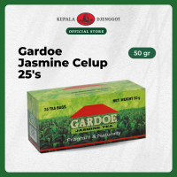 Kepala Djenggot Gardoe Jasmine Celup 1 Box isi 25s  50 gr - Teh Melati Celup