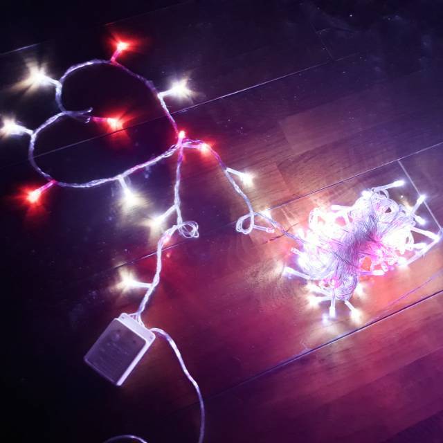 (COD) Lampu Hias LED Tumblr Merah Putih 17 Agustus / Lampu Hias Natal panjang 8 meter