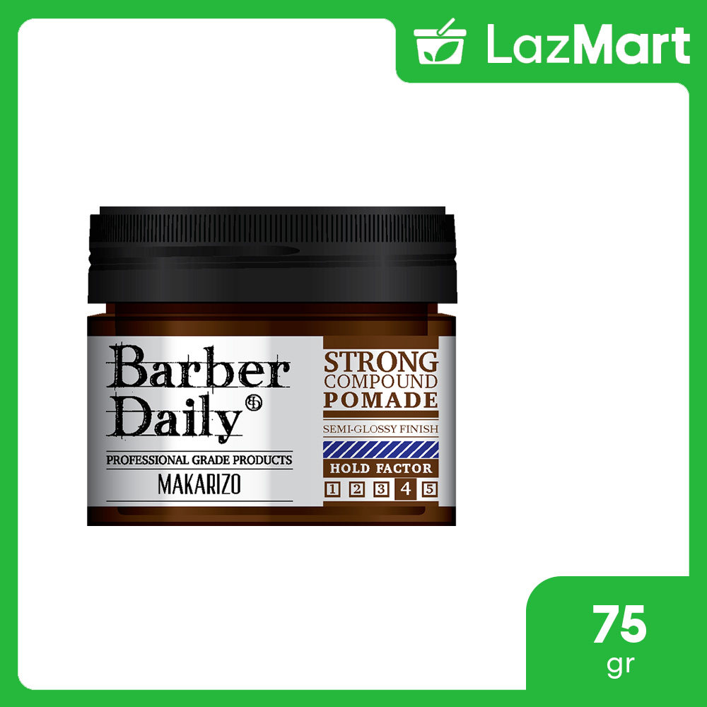 Barber Daily Strong Compound Pomade Jar 75ml