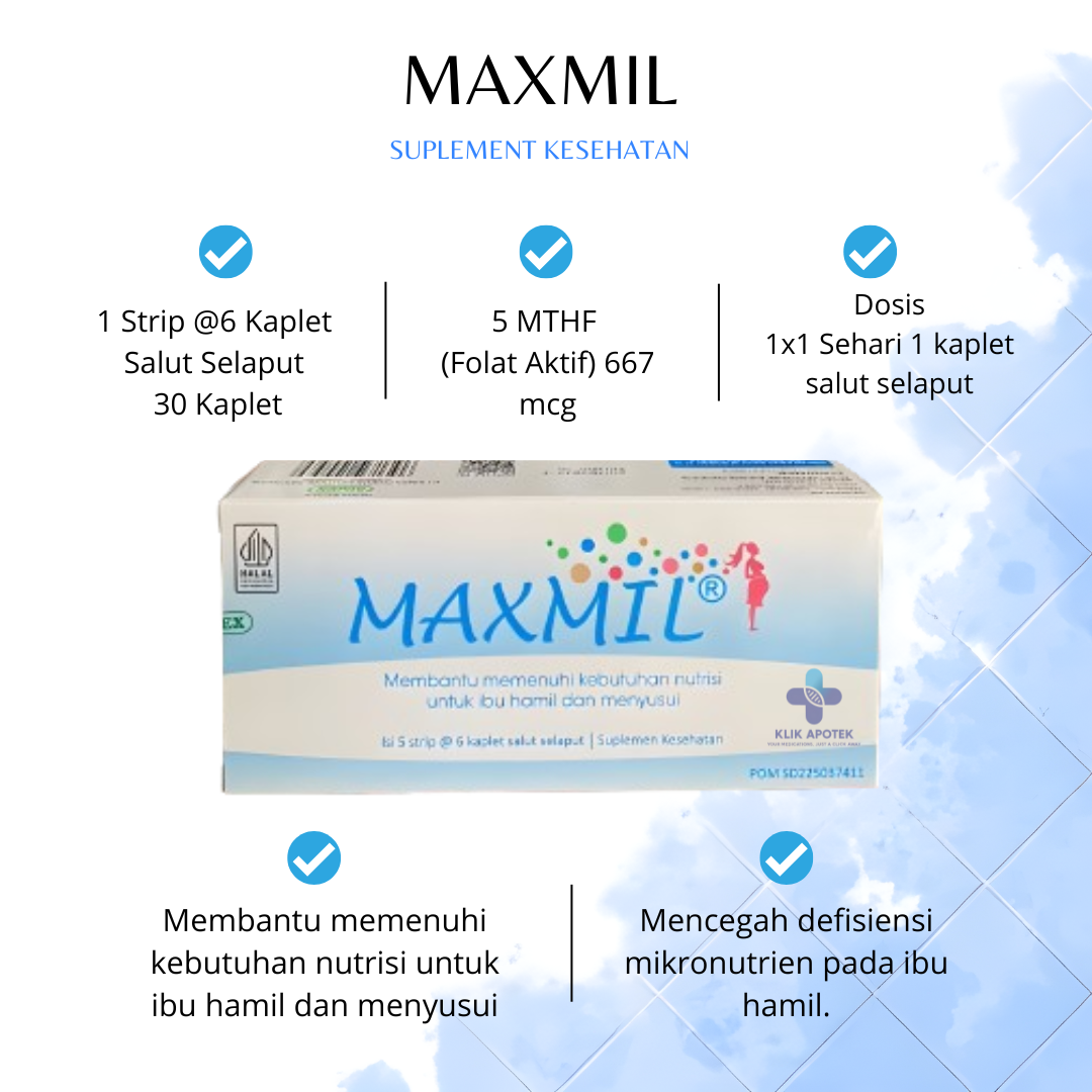 Maxmil Box Membantu memenuhi kebutuhan nutrisi untuk bumil dan busui