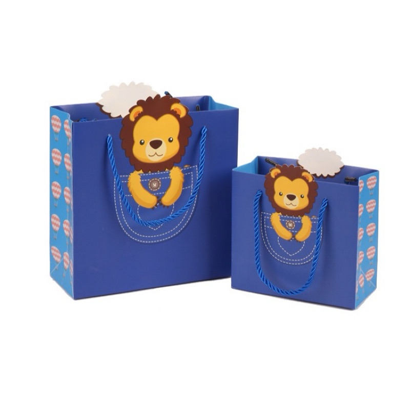 GOODIE BAG ULTAH ANAK MOTIF CUTE ANIMAL TAS PAPER BAG BINGKISAN ULANG TAHUN ANAK TAS SNACK JINJING KOTAK KADO PERLENGKAPAN BIRTHDAY TAS SOUVENIR HAMPERS ULTAH