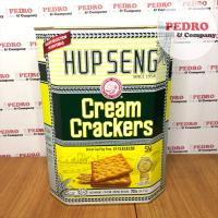 Hup seng cream crackers 700 gram - hupseng kaleng biru biskuit jadul