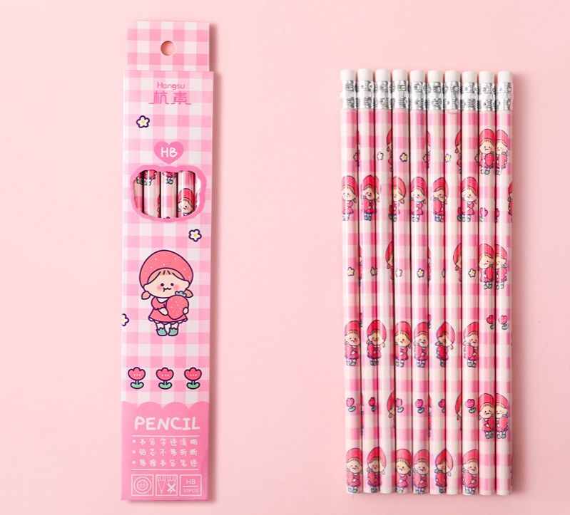 DR Pensil Set Isi Banyak Pensil Set Alat Tulis Sekolah Anak Lucu Pensil Set Pack Cute Pensil Anak Karakter Lucu
